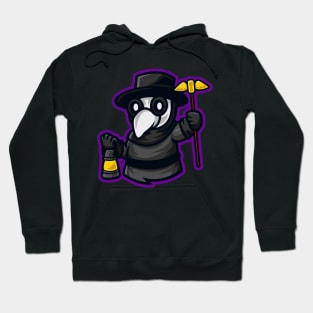 Plague Doctor Cartoon Hoodie